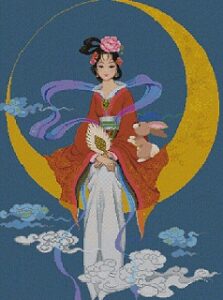 Hình nền trung thu - Chị Hằng Nga dịu dàng nhất
