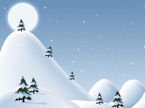 Hình nền noel – Thiên đường tuyết