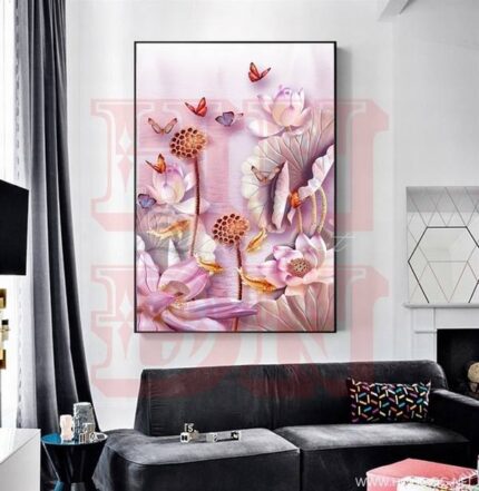 M-210 Tranh treo tường khổ đứng đẹp nhất