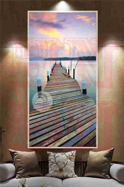 M-218 Tranh treo tường khổ đứng đẹp nhất