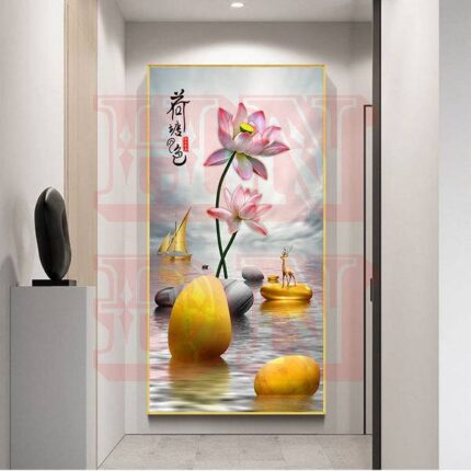 M-24 Tranh treo tường khổ đứng đẹp nhất