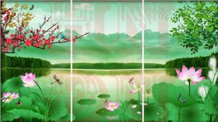 M1320 Tranh Phong Cảnh Đẹp Việt Nam đẹp nhất