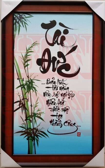 M192 Tranh Thư Pháp Nghệ Thuật đẹp nhất