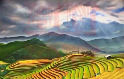 M281 Tranh Phong Cảnh Đẹp Việt Nam đẹp nhất
