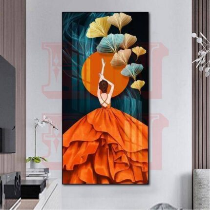 M291 Tranh Cô Gái Nghệ Thuật Treo Tường đẹp nhất