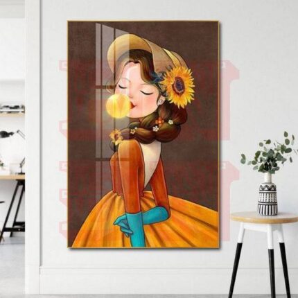 M382 Tranh Cô Gái Nghệ Thuật Treo Tường đẹp nhất