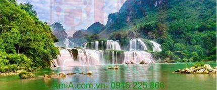 M997 Tranh Phong Cảnh Đẹp Việt Nam đẹp nhất