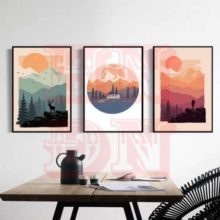 PB8 Tranh phong cách tối giản hiện đại đẹp nhất