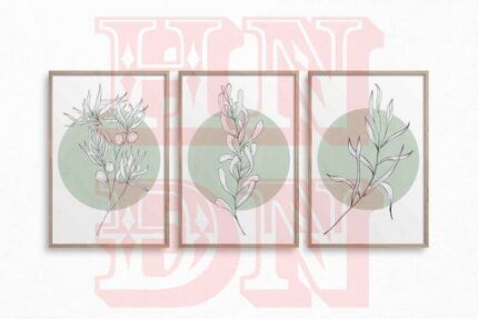 PB9 Tranh phong cách tối giản hiện đại đẹp nhất