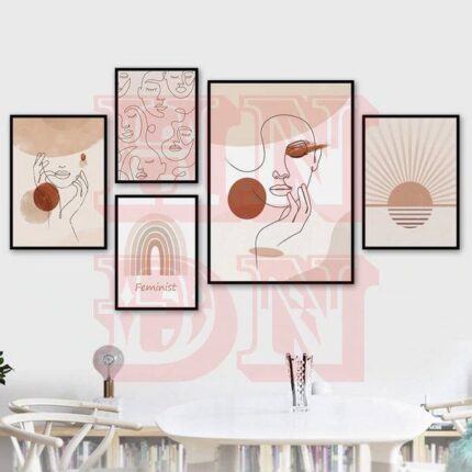 PN12 Tranh phong cách tối giản hiện đại đẹp nhất