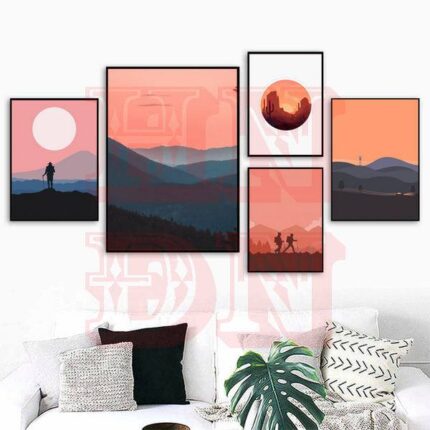 PN15 Tranh phong cách tối giản hiện đại đẹp nhất