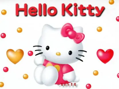 Hình nền hoạt hình Hello Kitty siêu dễ thương