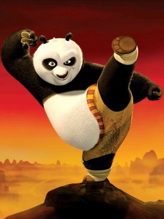 Hình nền hoạt hình kungfu panda đẹp tuyệt vời