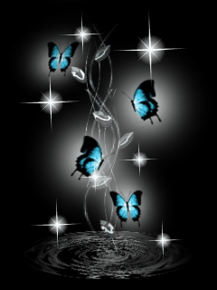 Hình nền động - Cánh bướm cực xinh