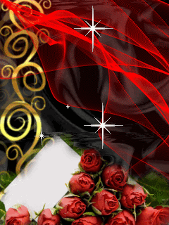 Hình nền động – Hoa hồng đỏ lãng mạn