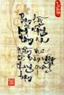 Hình nền thư pháp – Hãy mở rộng tâm