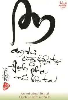 Hình nền thư pháp - An vui cùng hiện tại