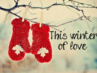 Hình nền giáng sinh - Tình yêu mùa đông