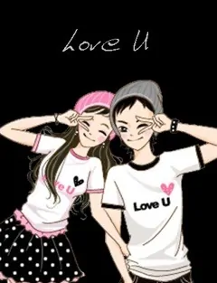 Hình nền tình yêu nhí nhảnh
