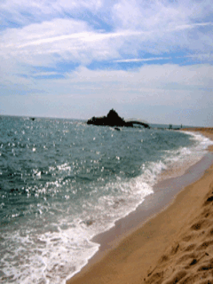 Hình nền động – Sóng biển dập dềnh cực đẹp