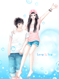 Hình nền tình yêu – Love is ice đẹp miễn chê