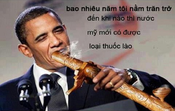 Phì cười với hình ảnh vui chế hài hước về tổng thống Obama