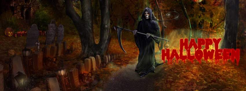 Ảnh bìa Halloween kinh dị cho Facebook của bạn