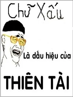 Tải hình ảnh chế hài hước nhất - Chữ xấu điểm danh