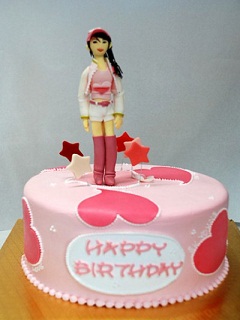 Hình ảnh bánh kem sinh nhật dễ thương dành cho bé gái