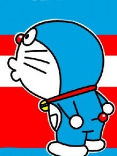 Tải hình nền chú mèo sợ chuột Doraemon miễn phí