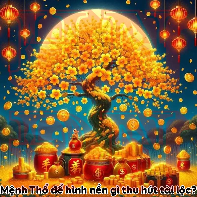 Mệnh Thổ để hình nền gì thu hút tài lộc?